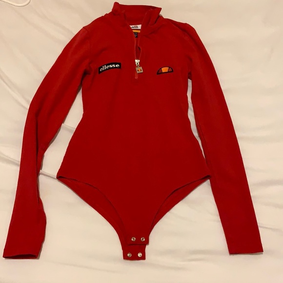ellesse bodysuit long sleeve